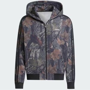 ADIDAS CAMO HOODED FULL-ZIP